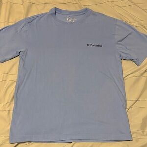Columbia Men's Sky Blue Short Sleeve Tee